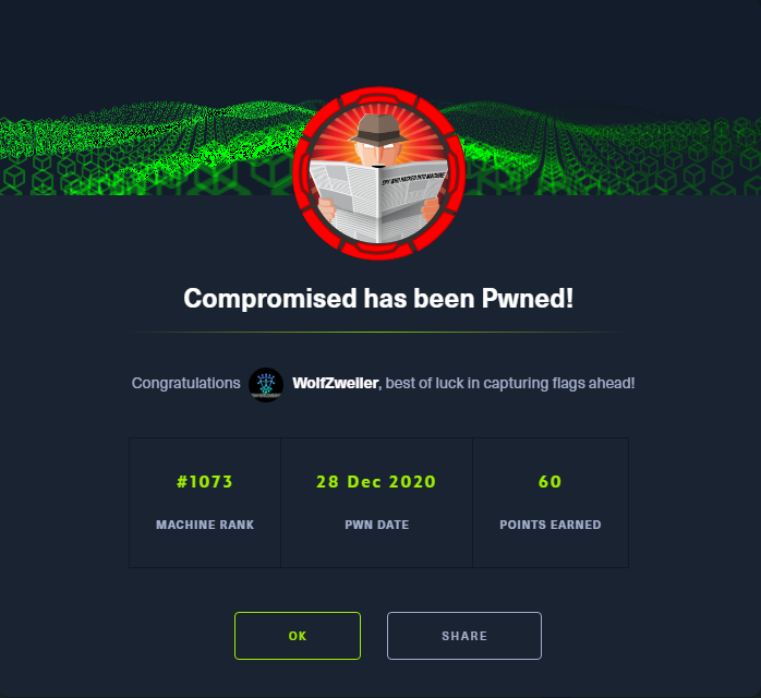 Figure 41 from Compromised Walkthrough