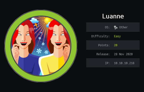 Figure 1 from Luanne Walkthrough