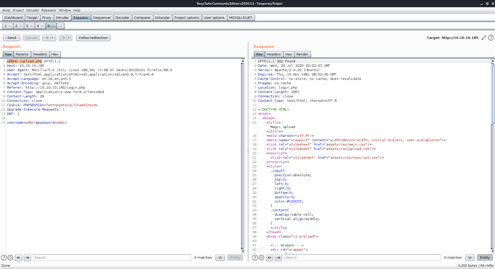 DEBUG HTTP Method