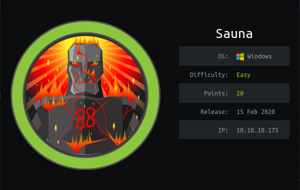 Figure 1 from Sauna Walkthrough