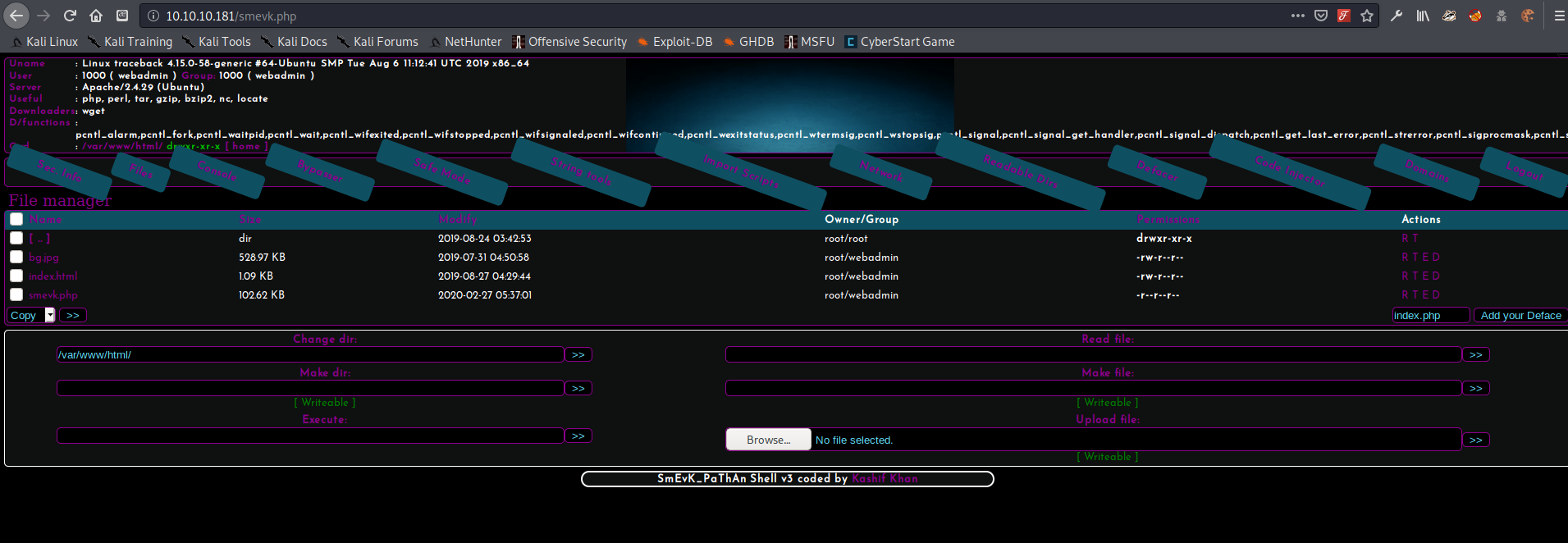 Figure 5 from Traceback Walkthrough