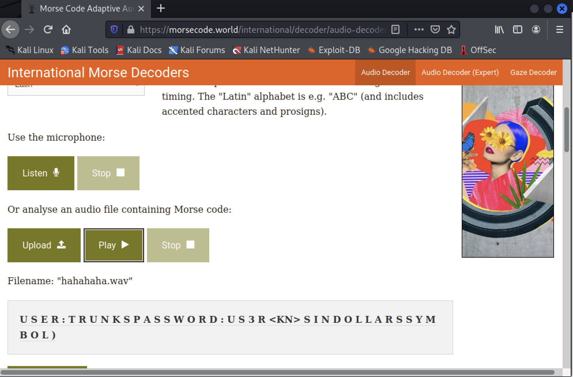 morse code